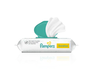 PAMPERS BABY WIPES SENSITIVE REF(56)