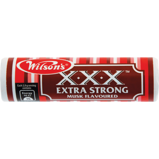 WILSONS 26G XXX LOZENGES MUSK