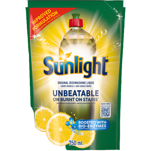 SUNLIGHT 750ML D/WASHING LIQUID REFIL