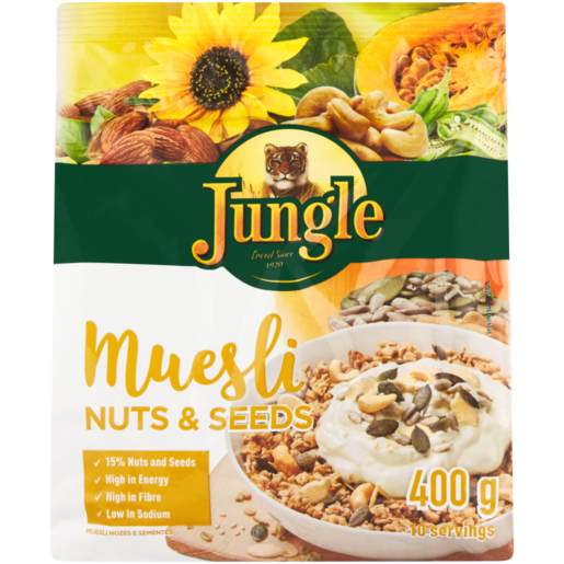 JUNGLE NUTS AND SEEDS 400G