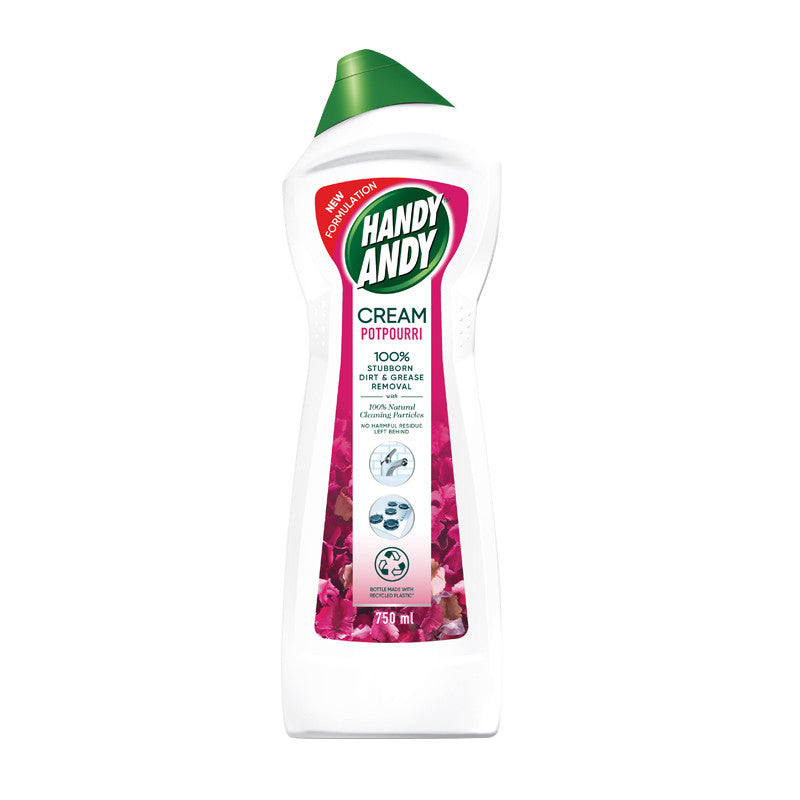 HANDY ANDY 750ML CREAM POTPOURI