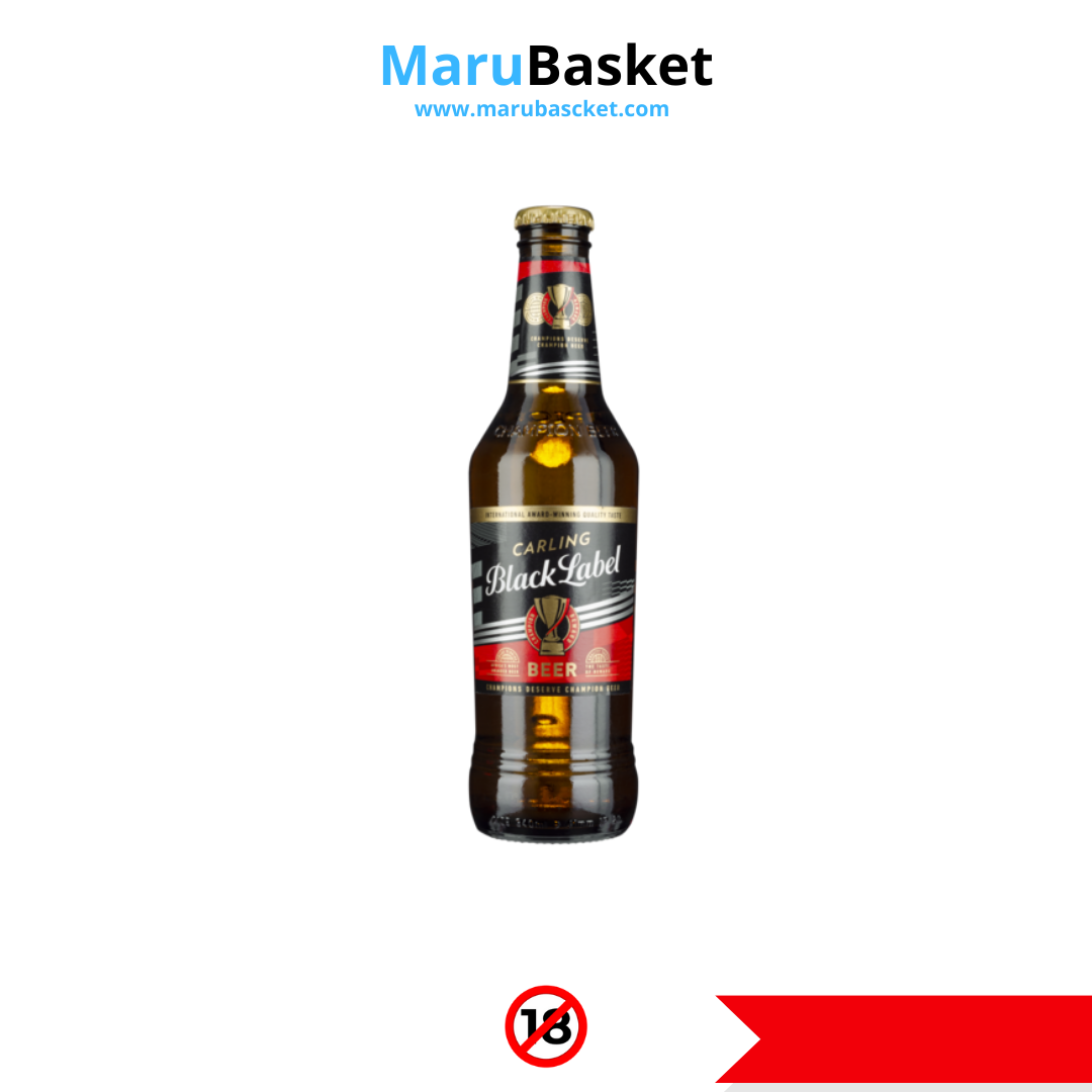 Carling Black Label Beer Bottle 330ml