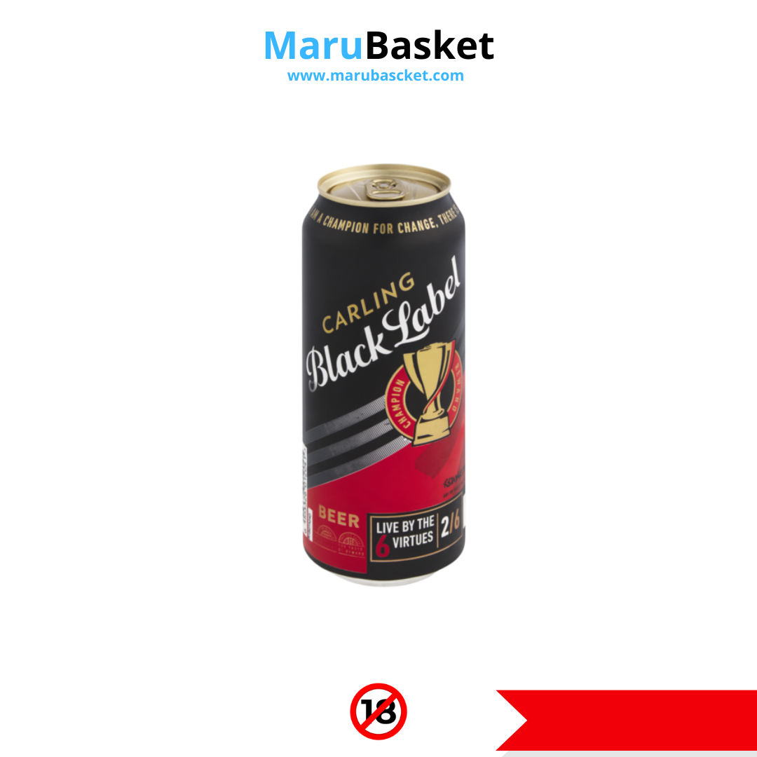 Carling Black Label Beer Can 500ml