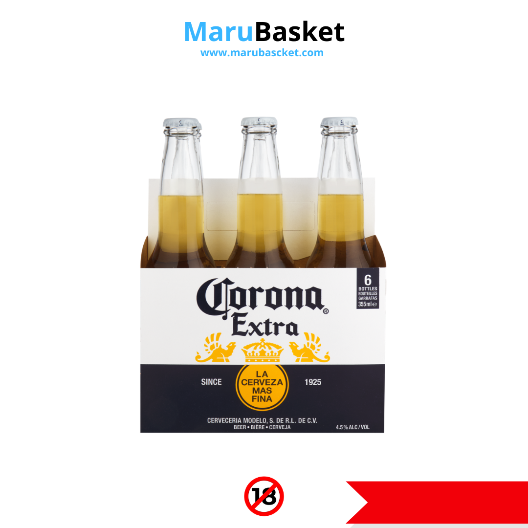 Corona Extra Beer 6 Pack 355ml