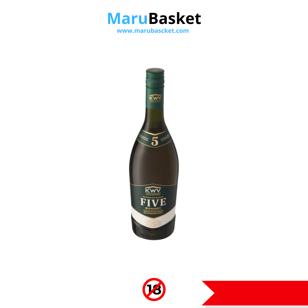 KWV 5 Year Old Brandy 750ml