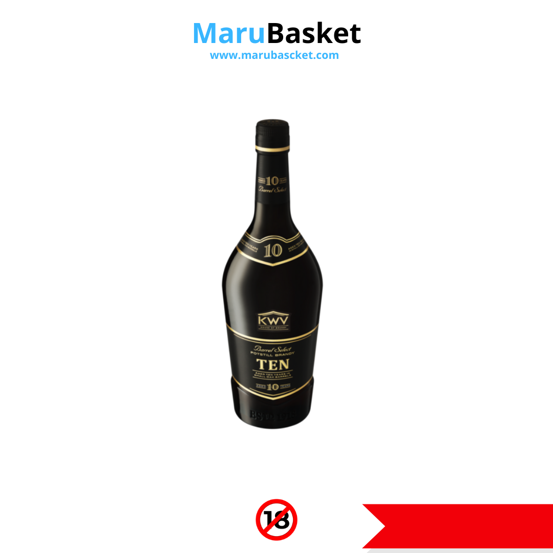 KWV 10 Year Old Brandy 750ml