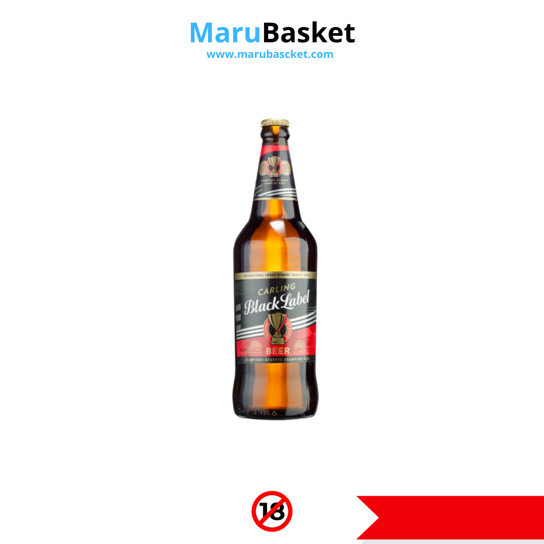Carling Black Label Beer Bottle 750ml