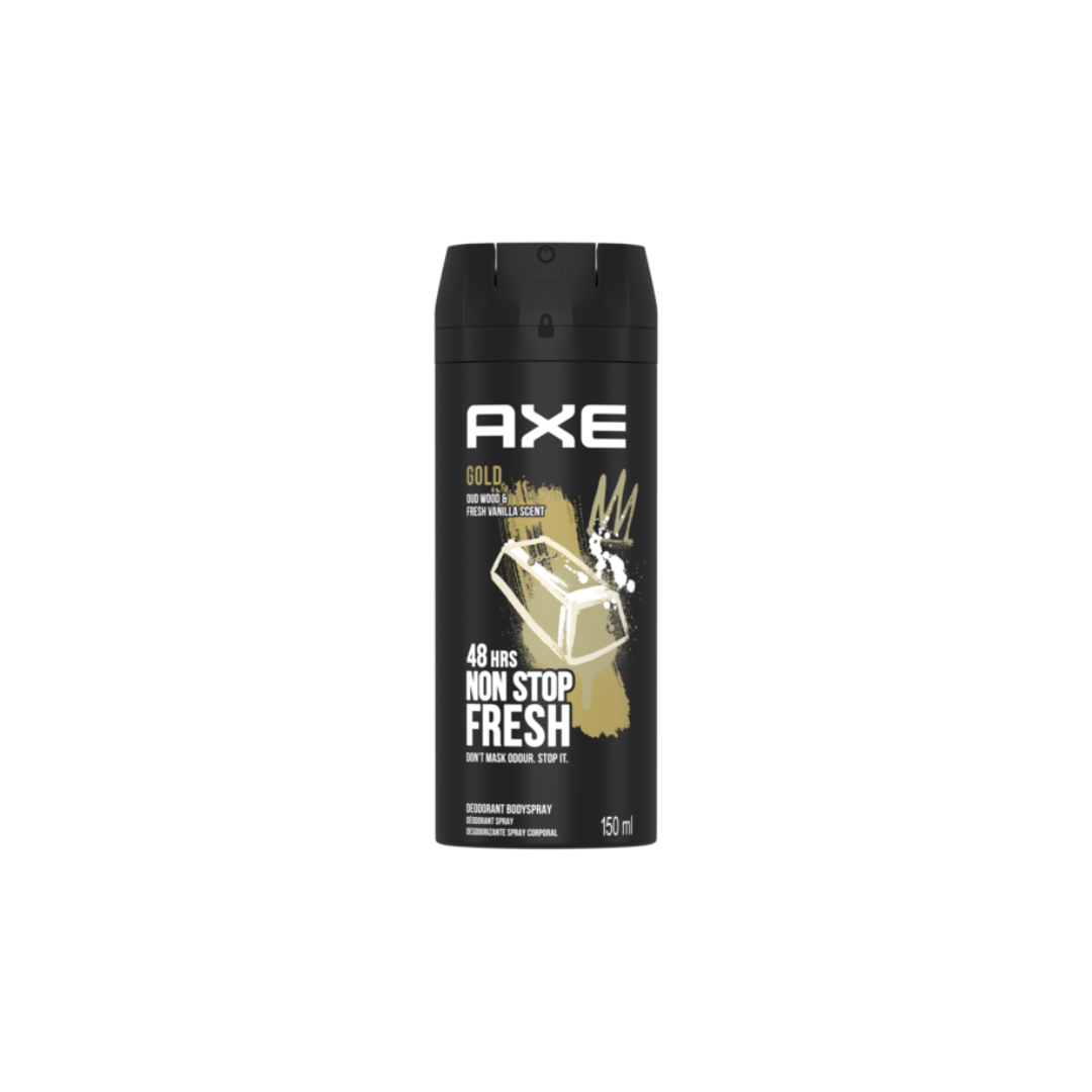 Axe Deo Spray Male Gold 150Ml