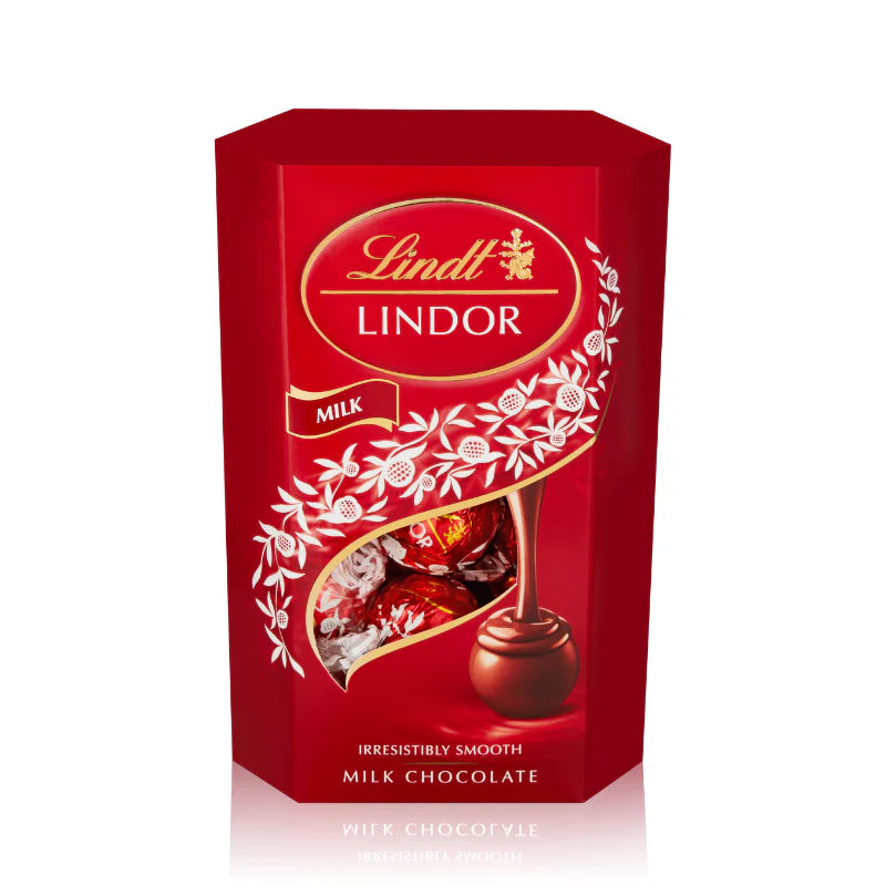 LINDT 200G MILK LINDOR CORNET