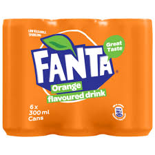 FANTA ORANGE 300ML PACK*6