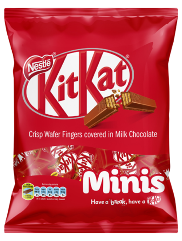 NESTLE 180G KIT KAT MINI BAG MILK