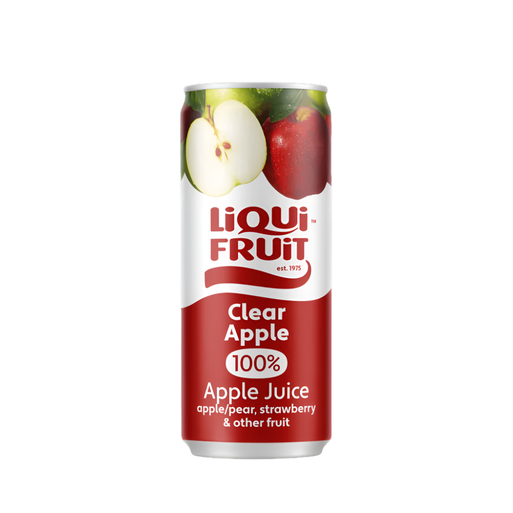 LIQUIFRUIT JUICE CAN CLEAR APPLE 300ML