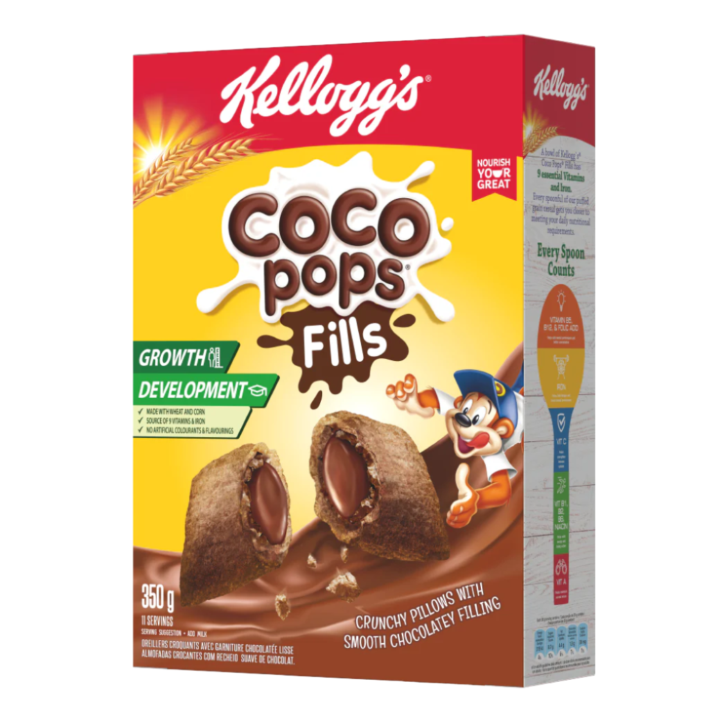 KELLOGGS 350G COCO POPS FILLS