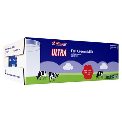 ULTRA MILK 500ML F/C MILK PACK*10