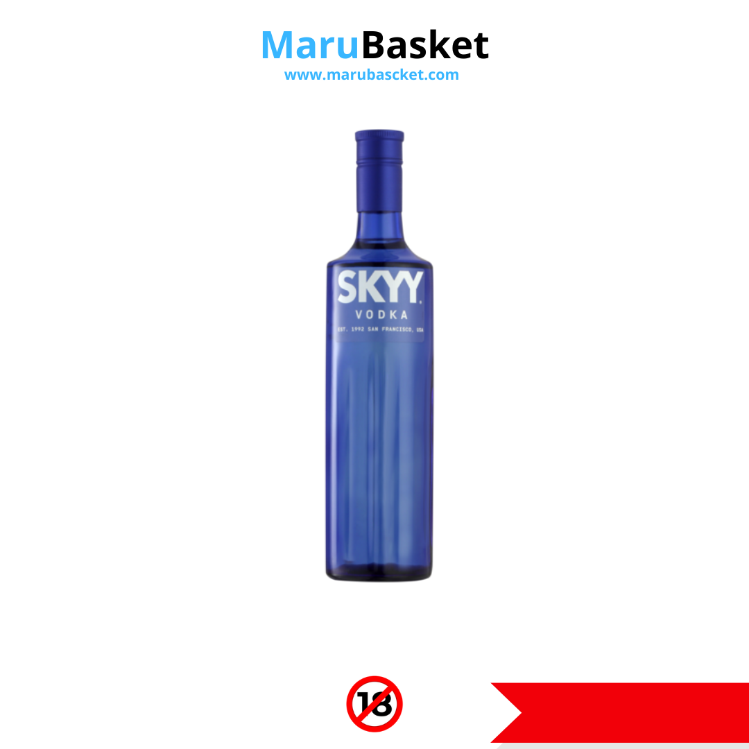 SKYY Vodka Bottle 750ml
