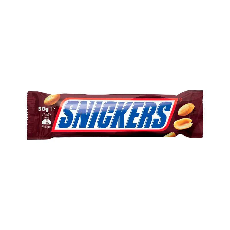 SNICKERS SINGLES CHOCOLATE 50G