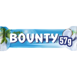 BOUNTY MILK  CHOCOLATE 57G