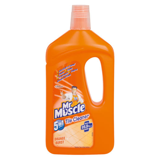 MR MUSCLE TILE CLEANER ORANGE BURST 750ML