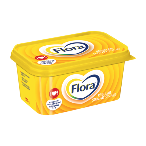 FLORA 500G TUB BUTTERY