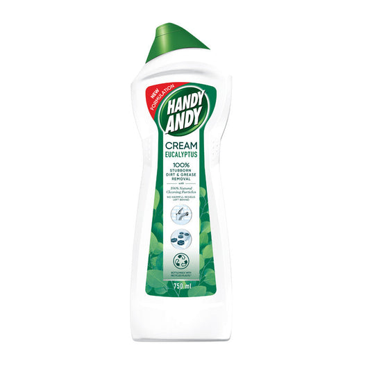 HANDY ANDY 750ML CREAM EUCALYPTUS