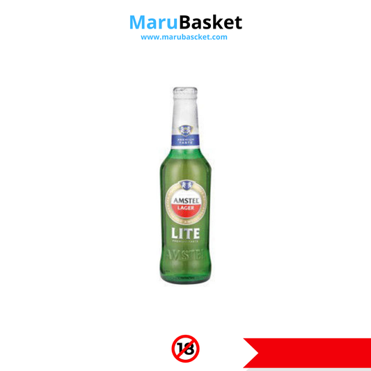 Amstel Beer Lager Lite  330Ml