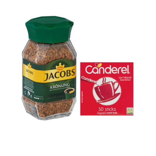 JACOBS KRONUNG 200G x CANDEREL 50G STICKS