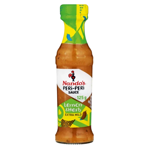 Nando's Peri-Peri Extra Mild Lemon & Herb Flavoured Sauce 125ml