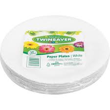 TWINSAVER 50S PAPER PLATES
