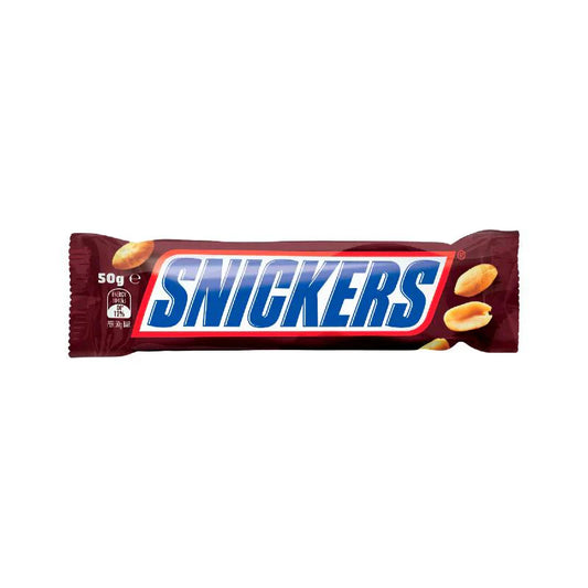 SNICKERS SINGLES CHOCOLATE 50G